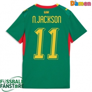 Senegal Nicolas Jackson #11 Replik Auswärtstrikot Damen WM 2026 Kurzarm